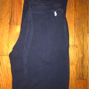 Navy Polo sweatpants